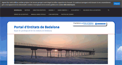 Desktop Screenshot of entitatsbadalona.net