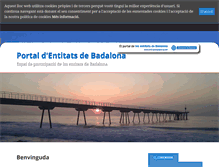 Tablet Screenshot of entitatsbadalona.net